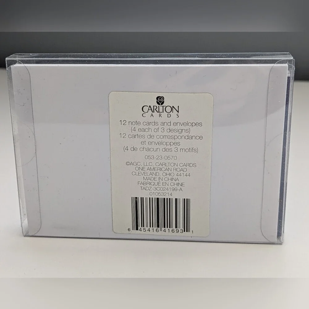NWT Carlton Cards Monogrammed 